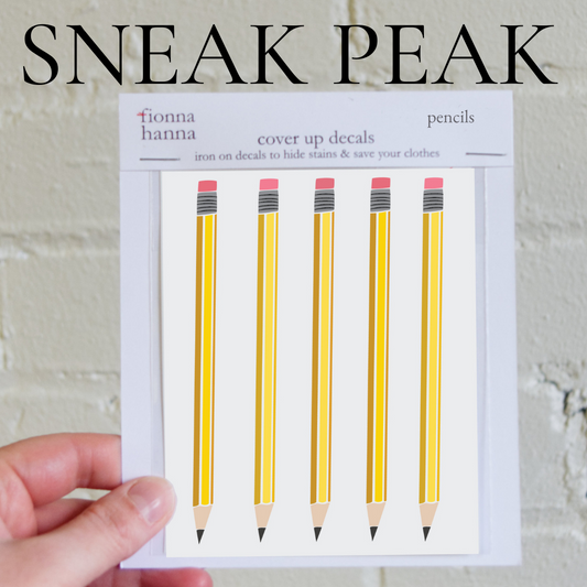 Pencil Sneak Peak