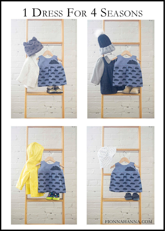 How to Style a Dress for all 4 Seasons