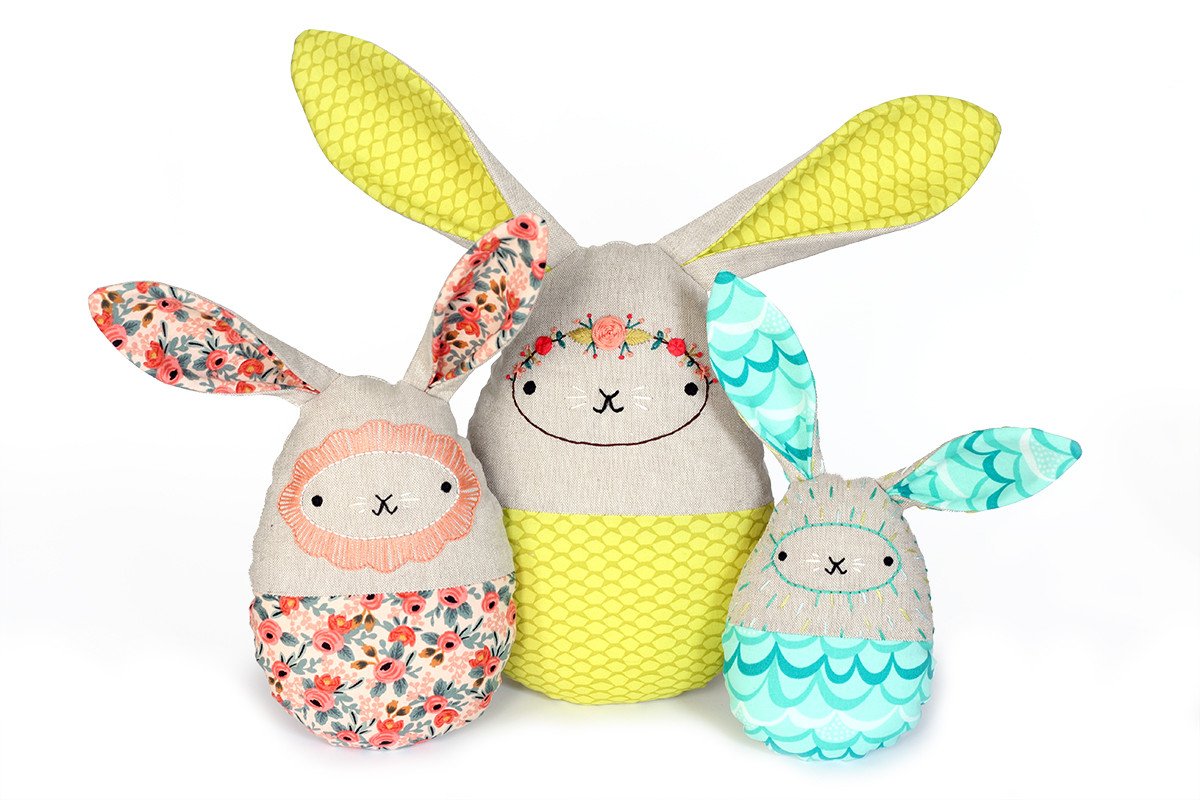 Bunnies & Overalls PDF Sewing Bundle