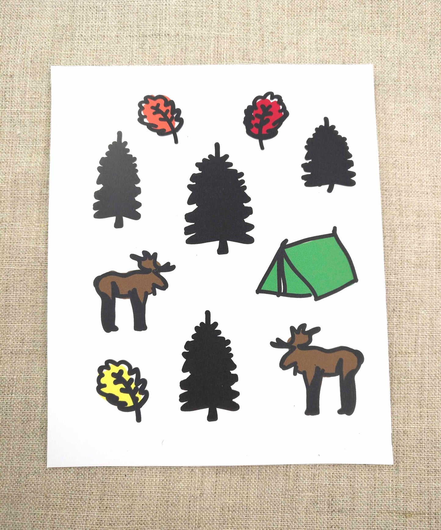 Camping Trip Decals