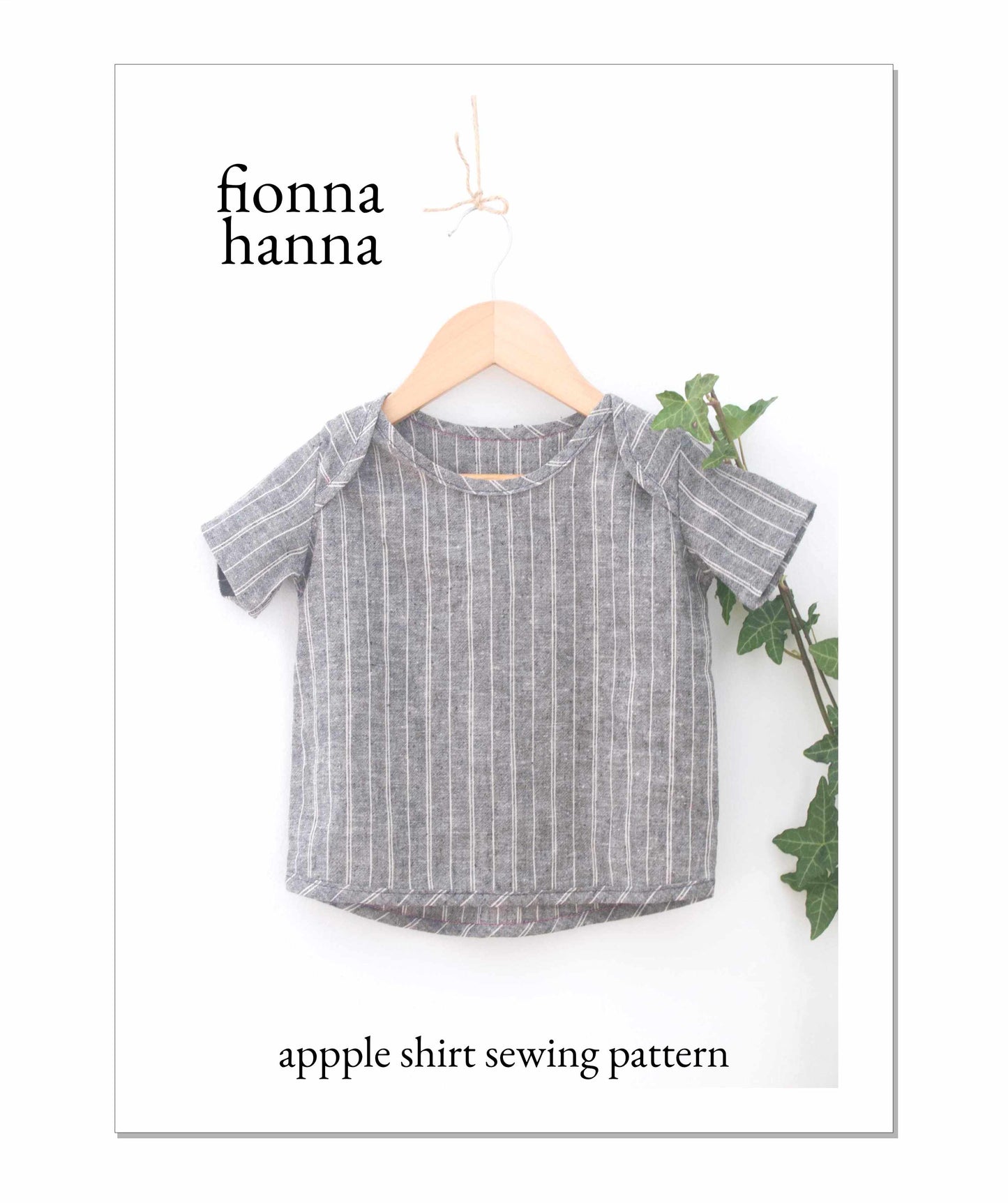 Apple Shirt Children's Sewing Pattern