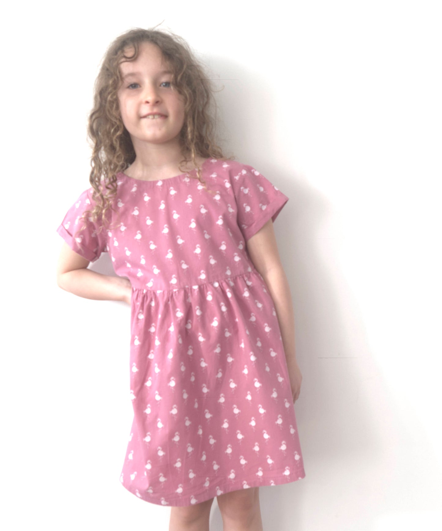 Lumen dress and shirt sewing pattern