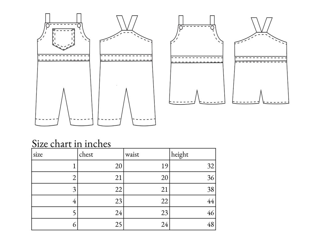 Bunnies & Overalls PDF Sewing Bundle