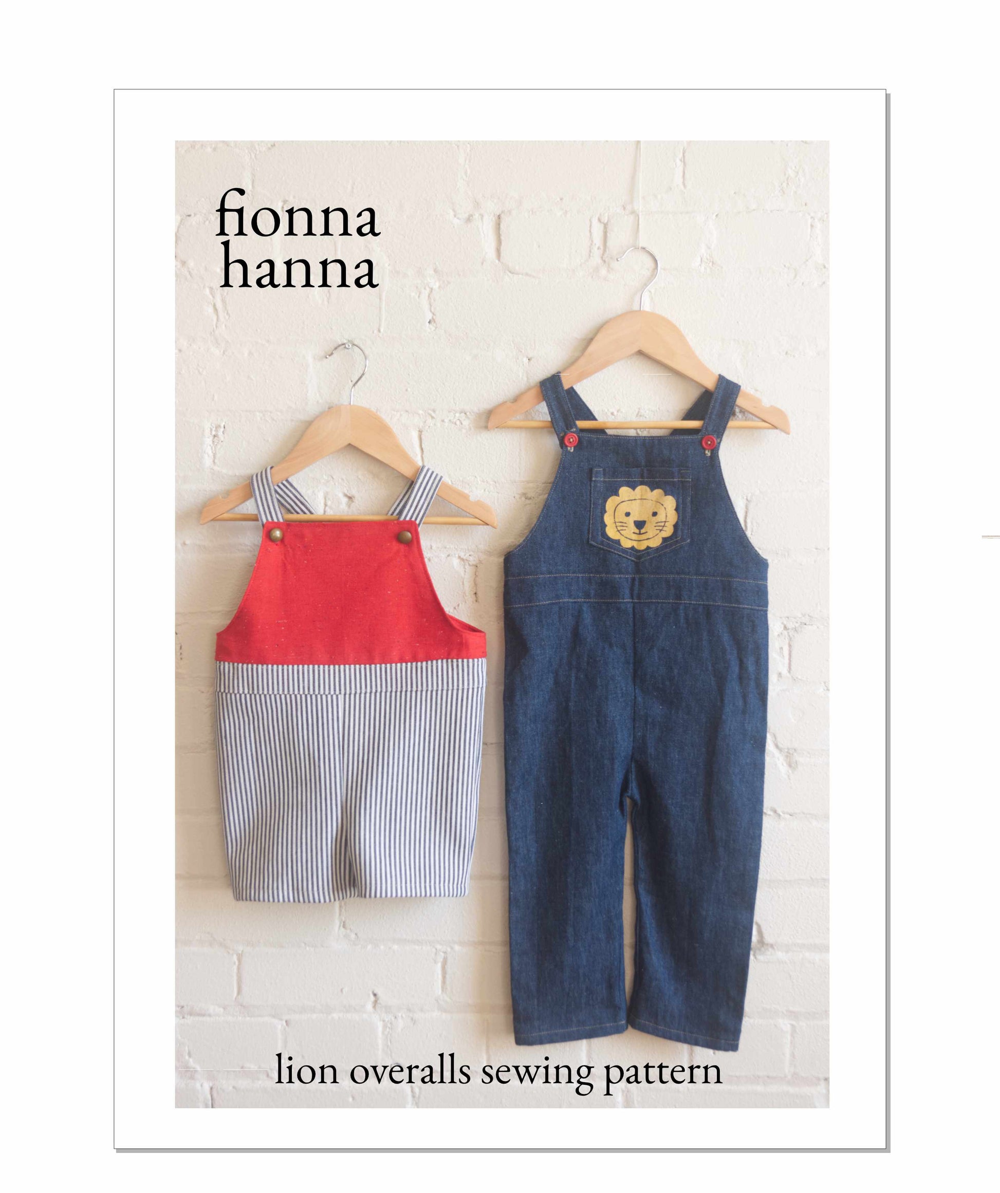 kids overall sewing pattern